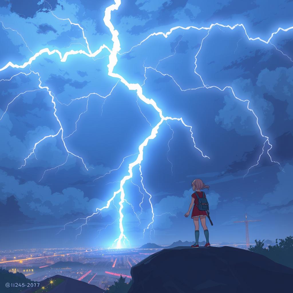 Download Anime Lightning Bolt