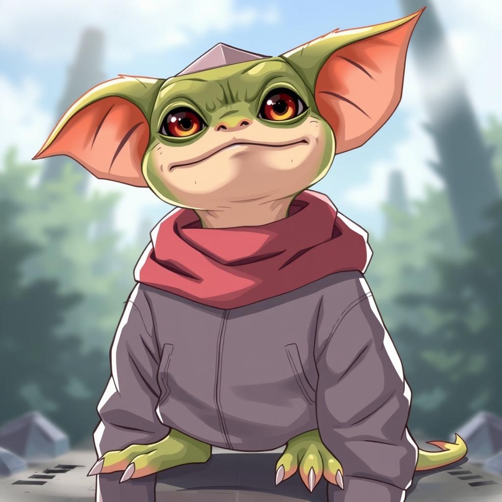 Download Anime Lizard Gremlin In