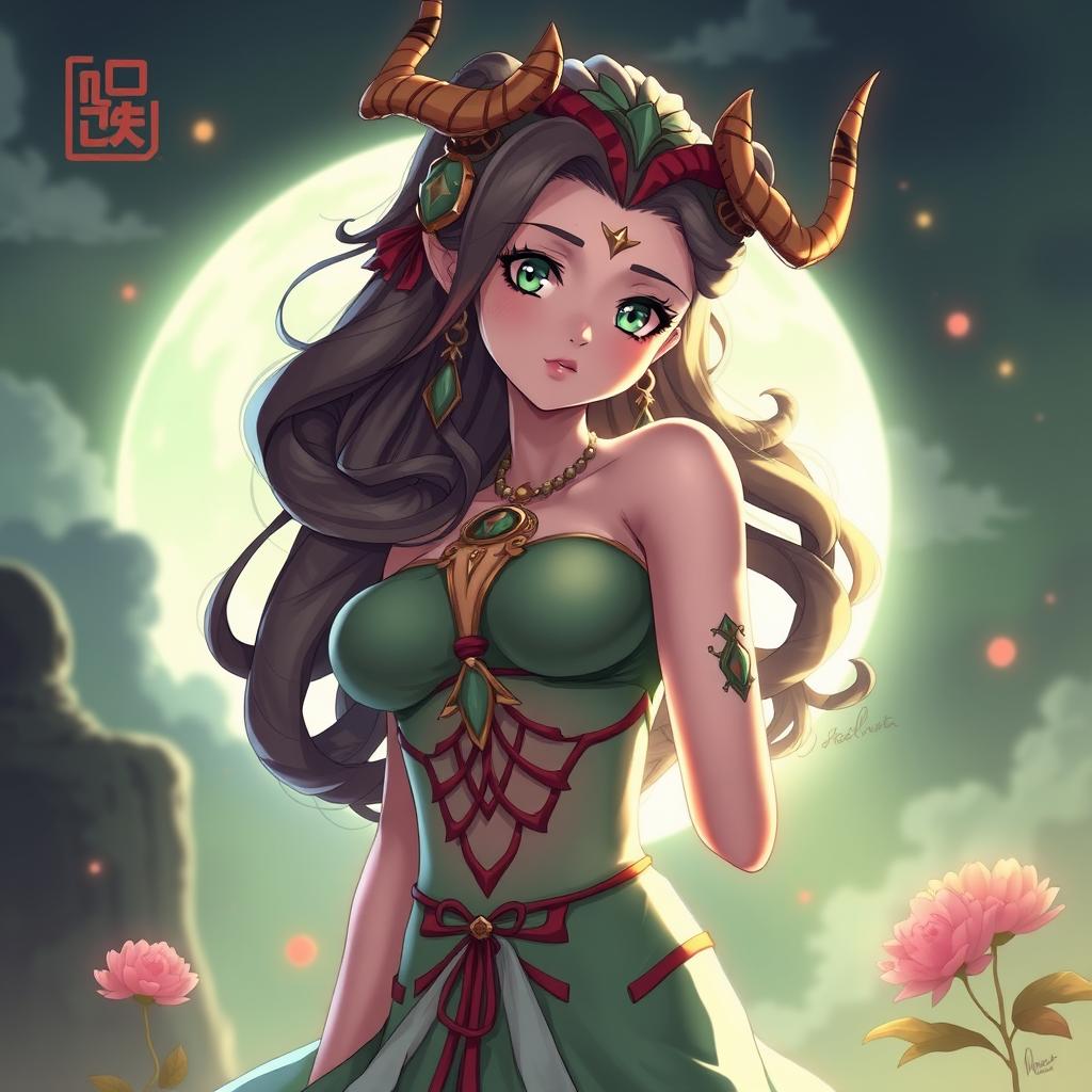 Download Anime Lovely Gorgon Lady