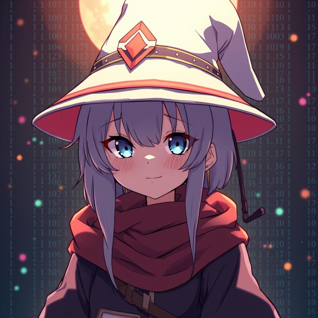 Download Anime Mage Hat On