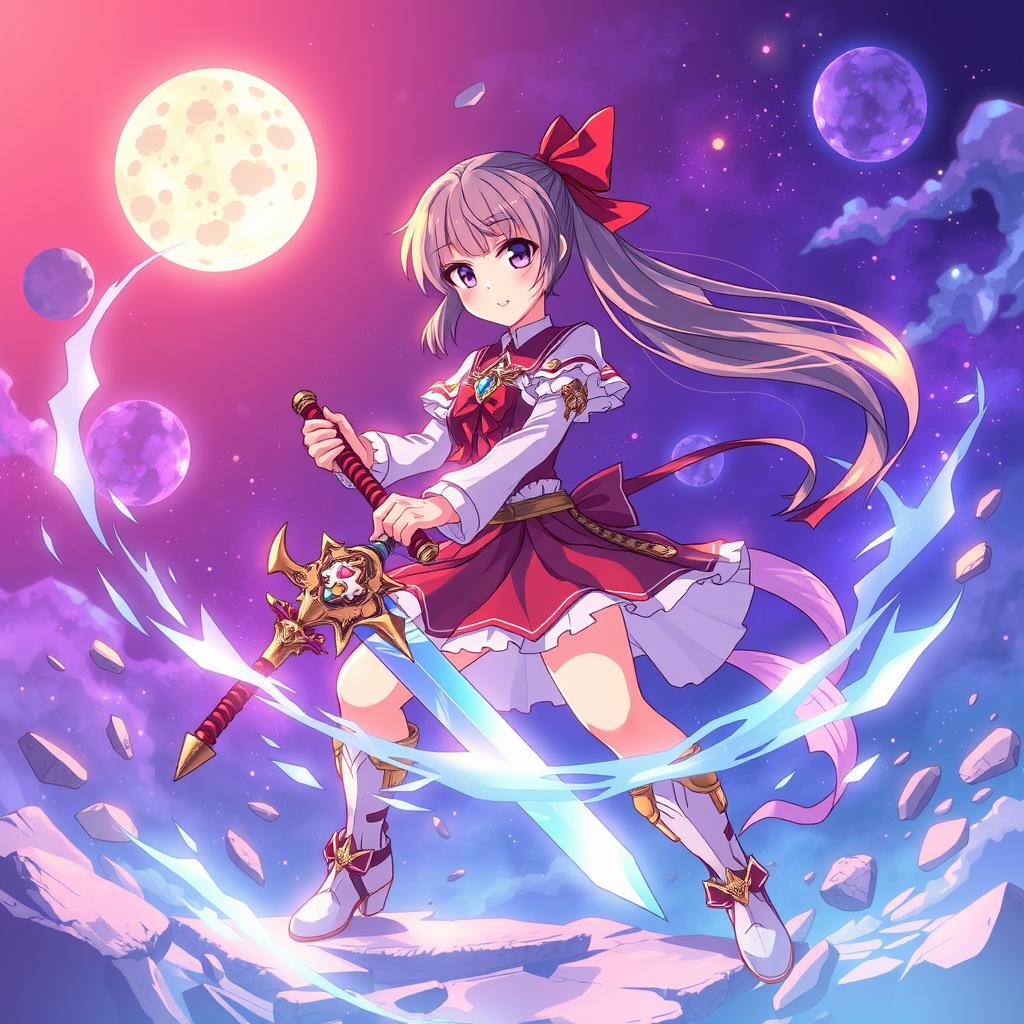 Download Anime Magical Warrior Girl