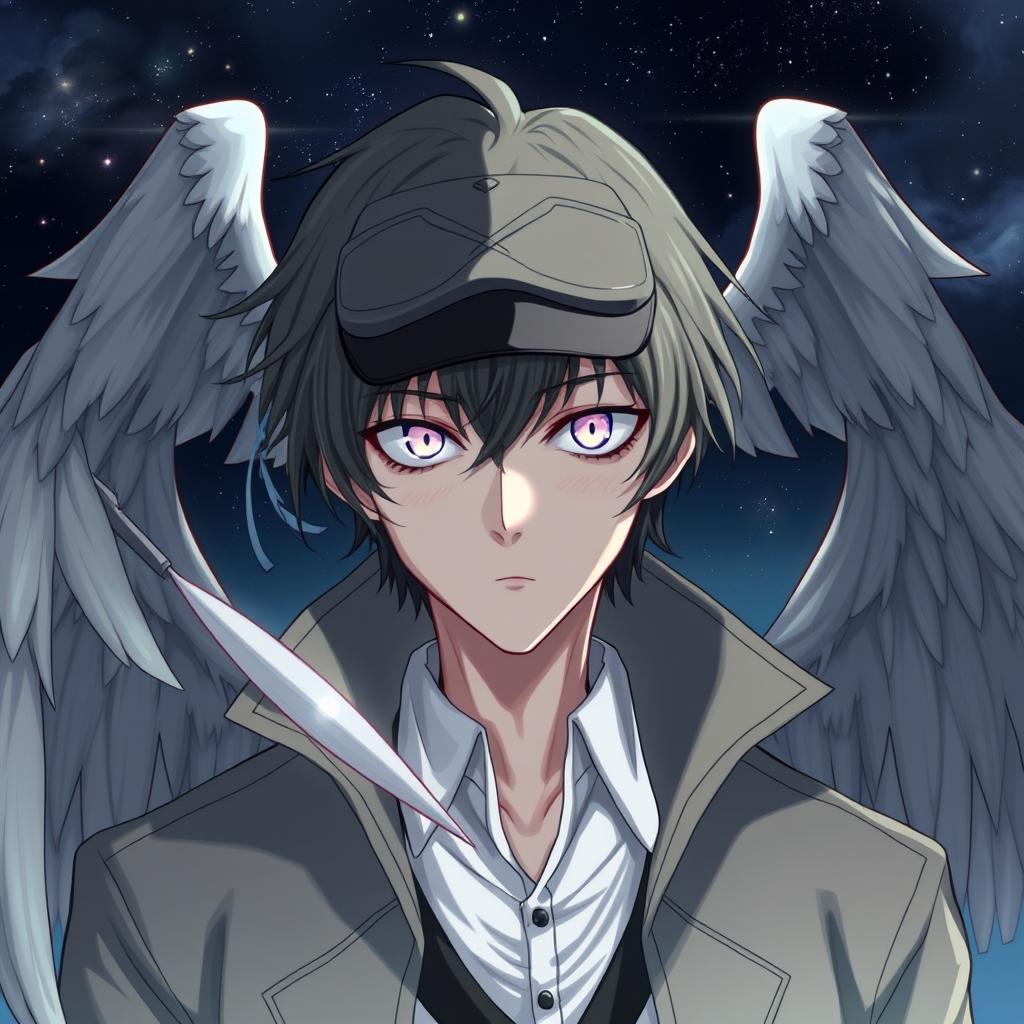 Download Anime Man Investigator Wings