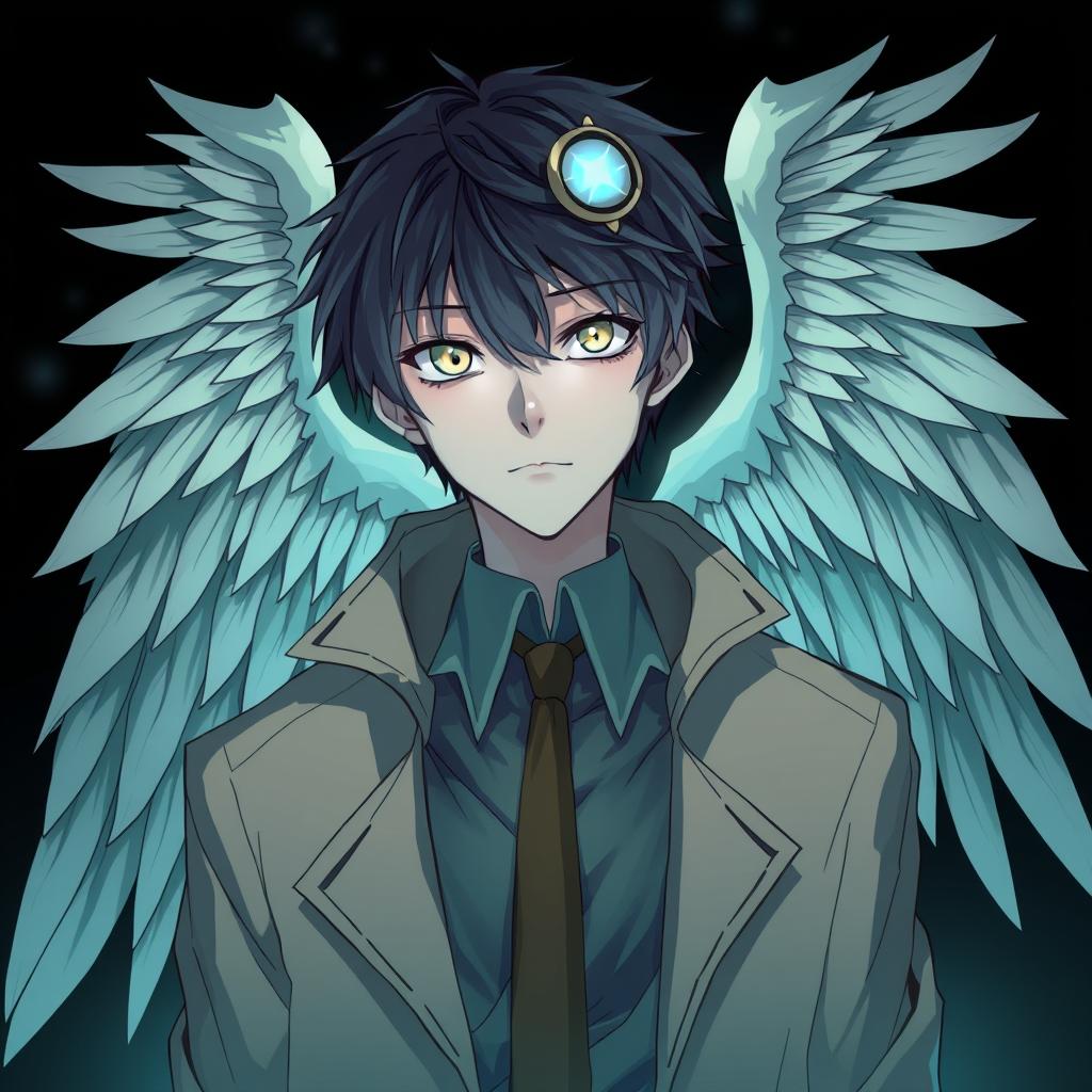 Download Anime Man Investigator Wings