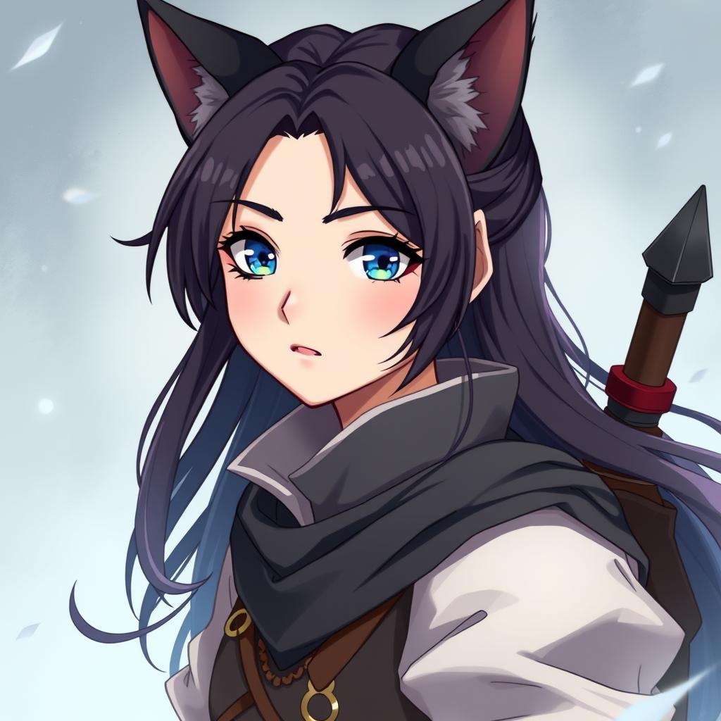 Download Anime Medieval Adventurer Catgirl