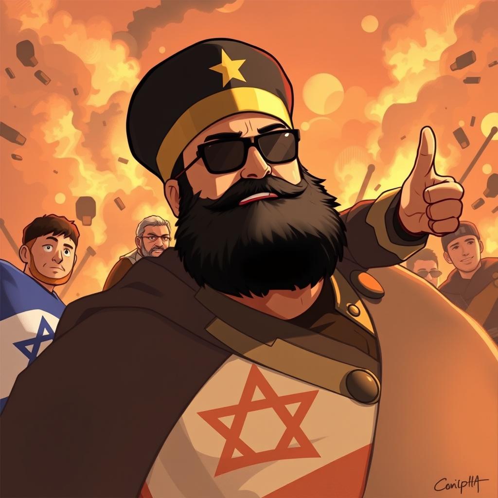 Download Anime Nasrallah Conquers Israel