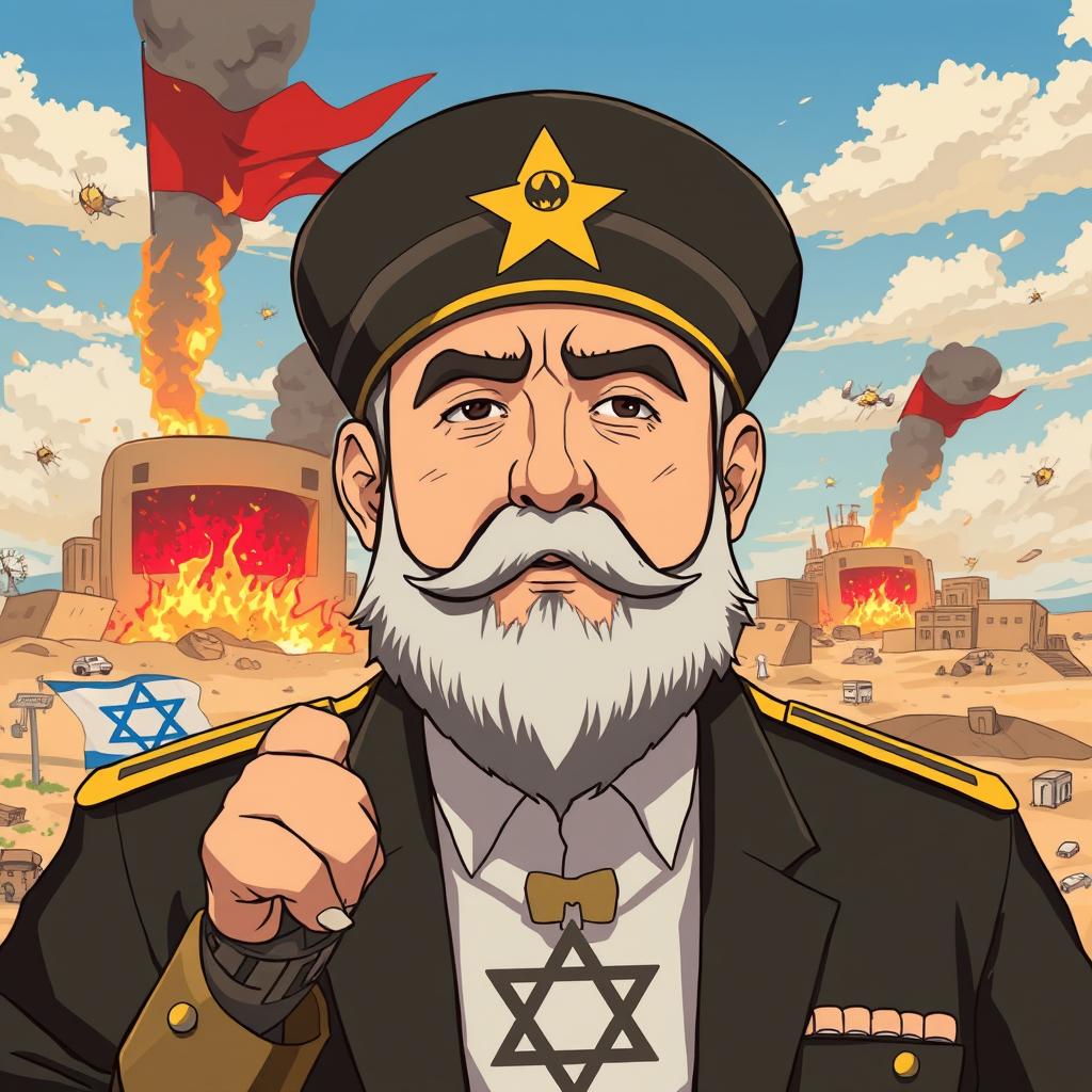 Download Anime Nasrallah Destroying Israel