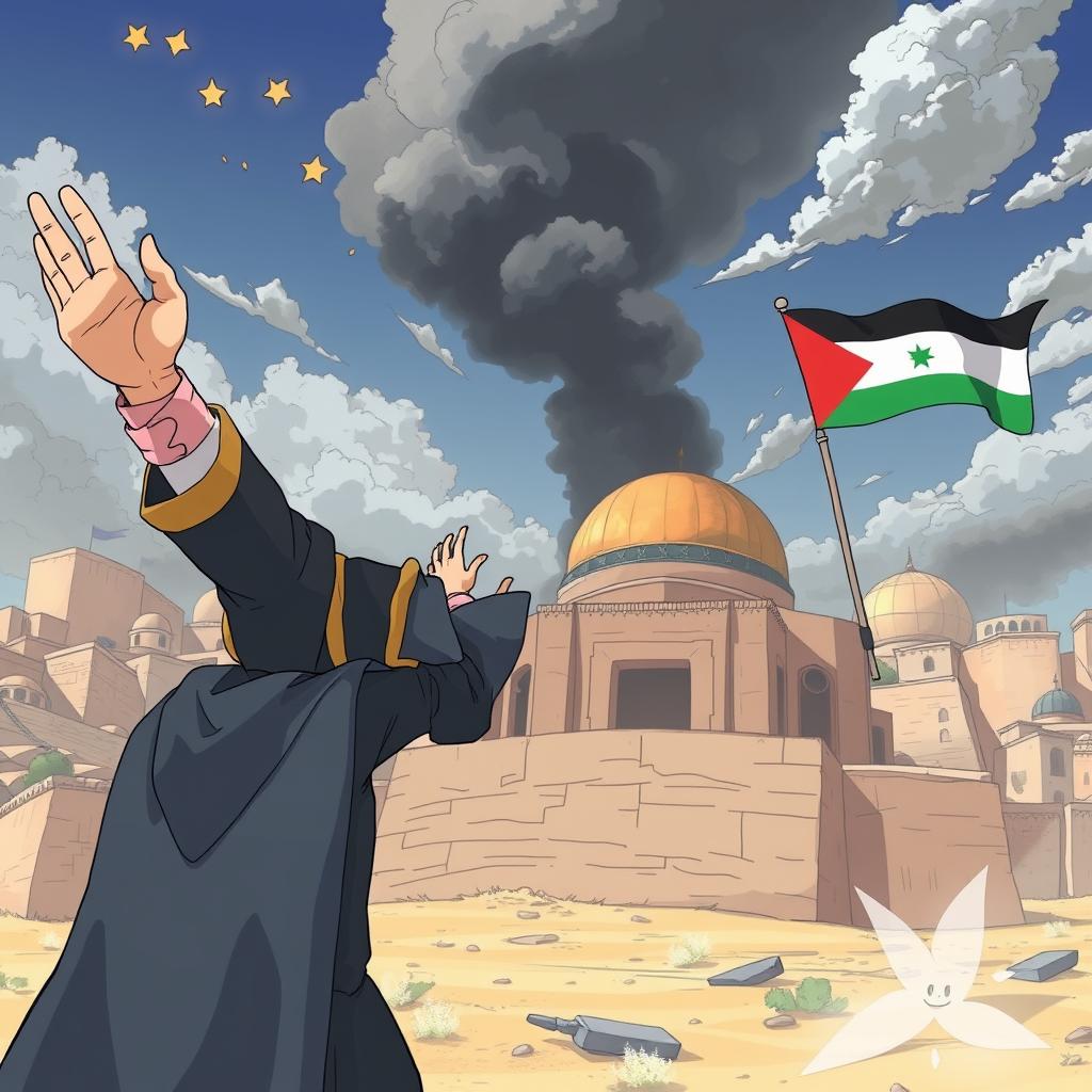 Download Anime Nasrallah Freeing Palestine