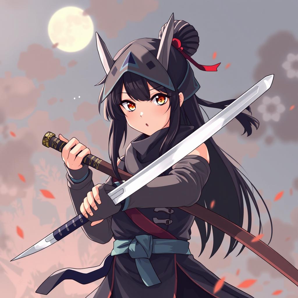 Download Anime Ninja Girl Kunai