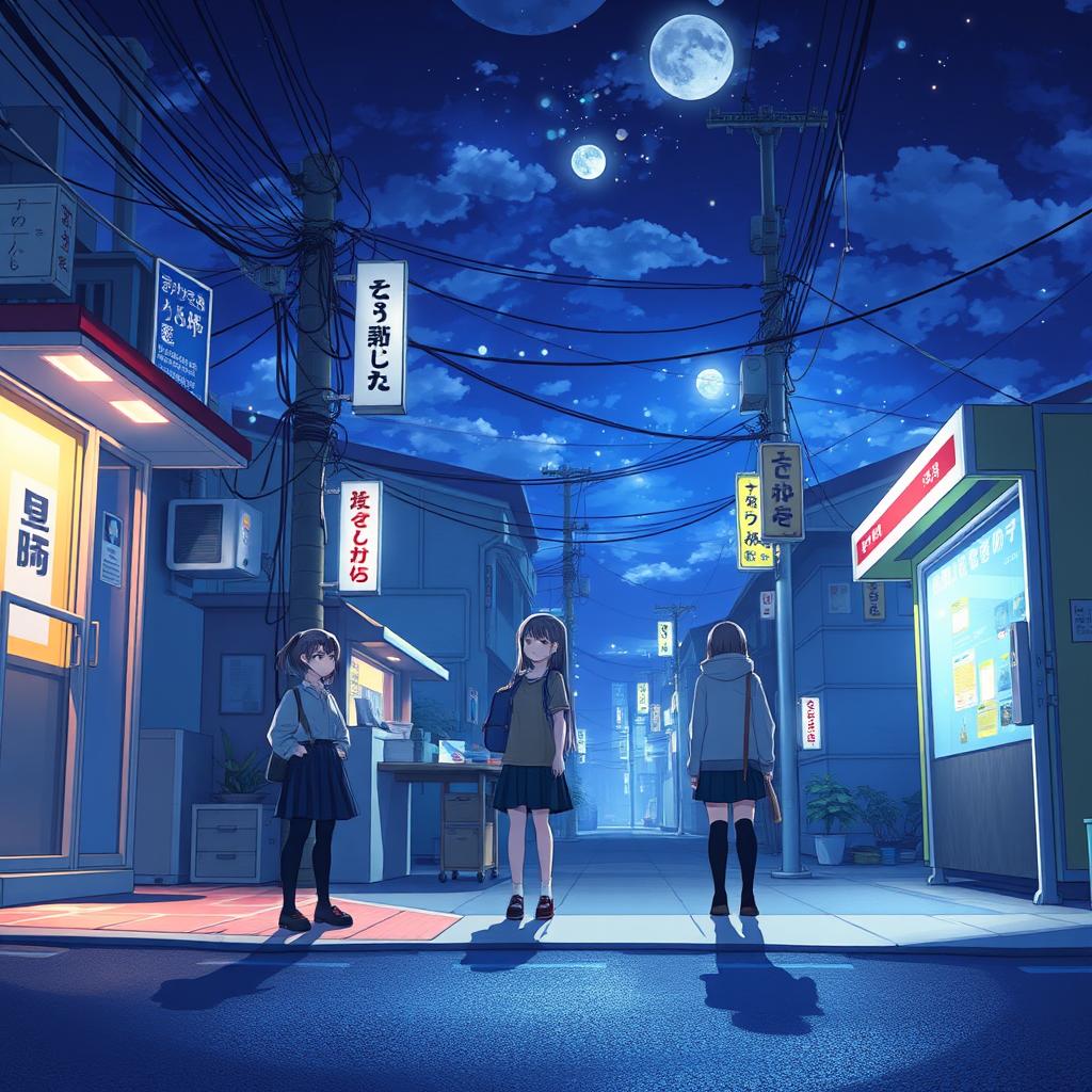 Download Anime Off Light Nighttime