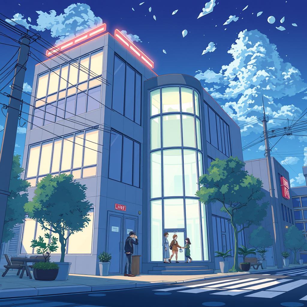 Download Anime Office Building