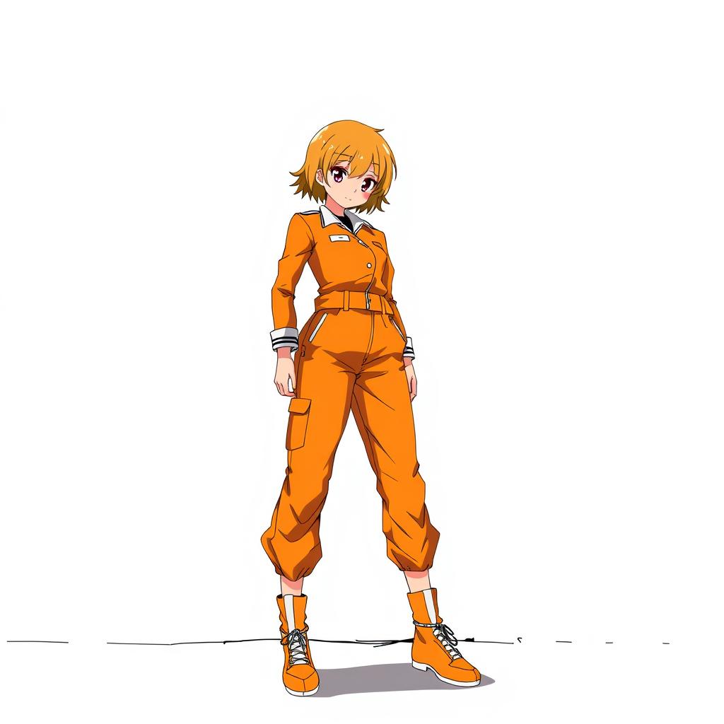 Download Anime Orange Jumpsuitsocks