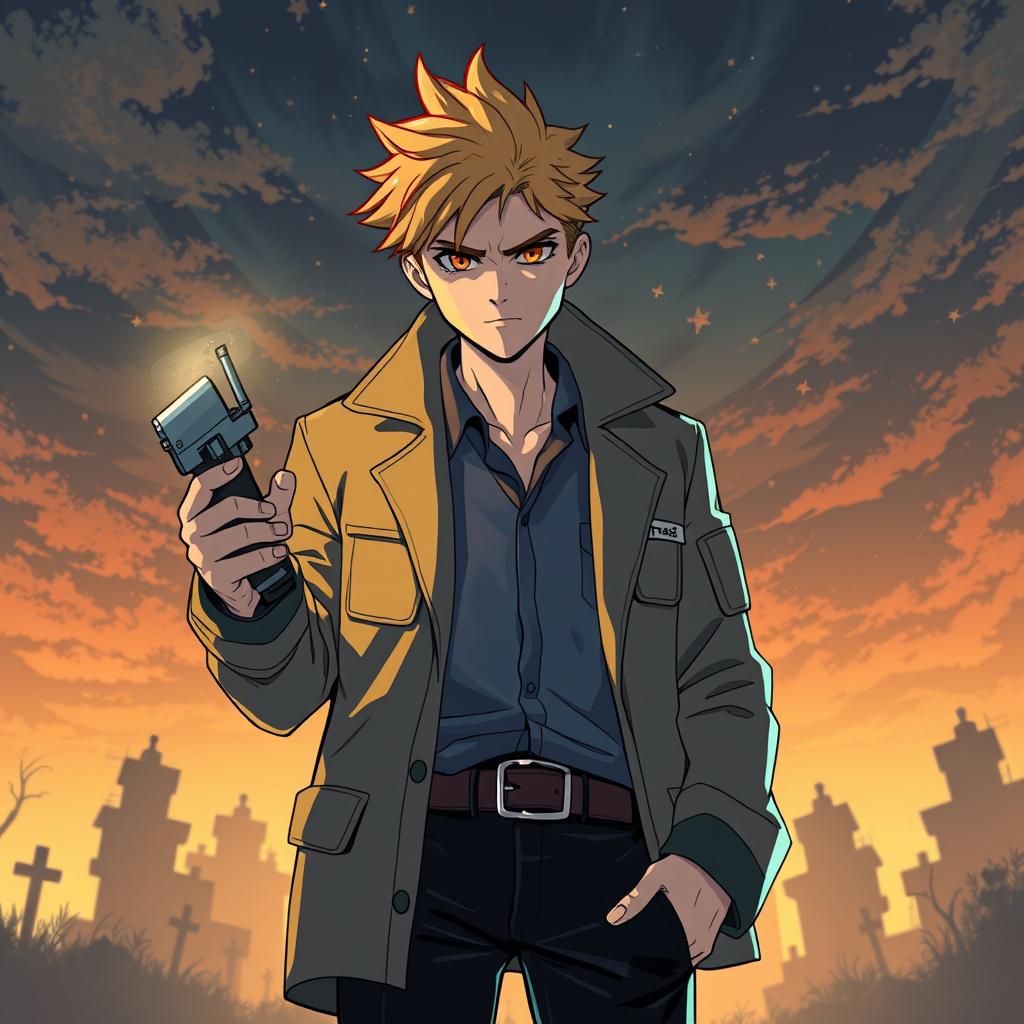 Download Anime Paranormal Investigator Man