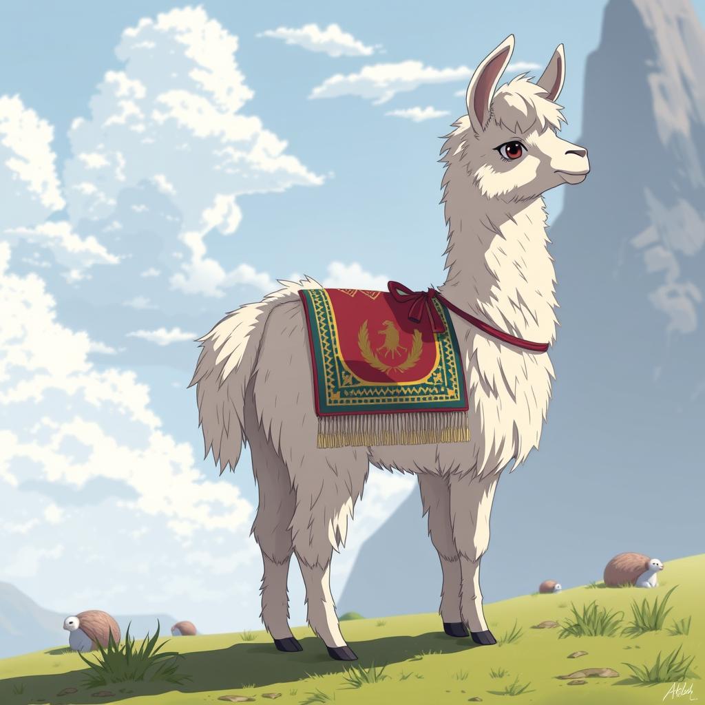 Download Anime Peruvian Llama Anime