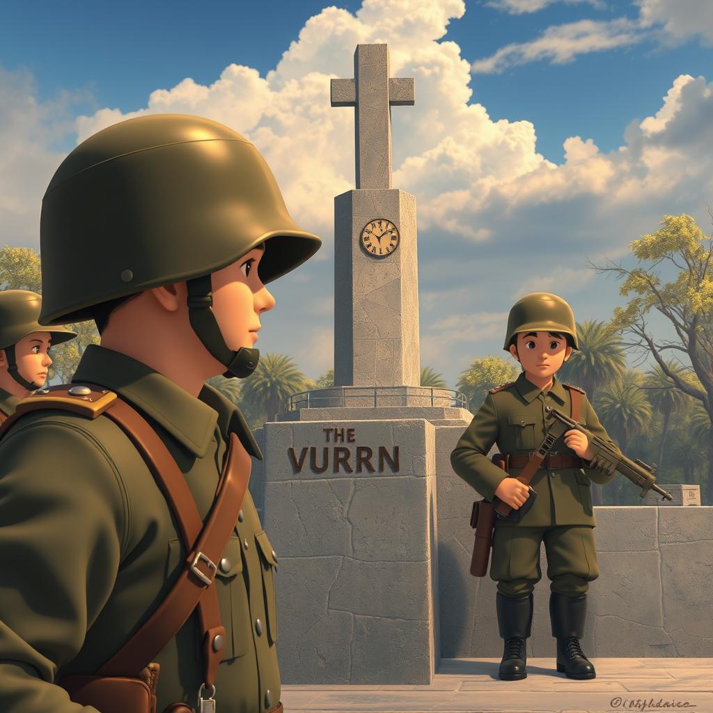 Download Anime Photorealistic Ww2 Monuments