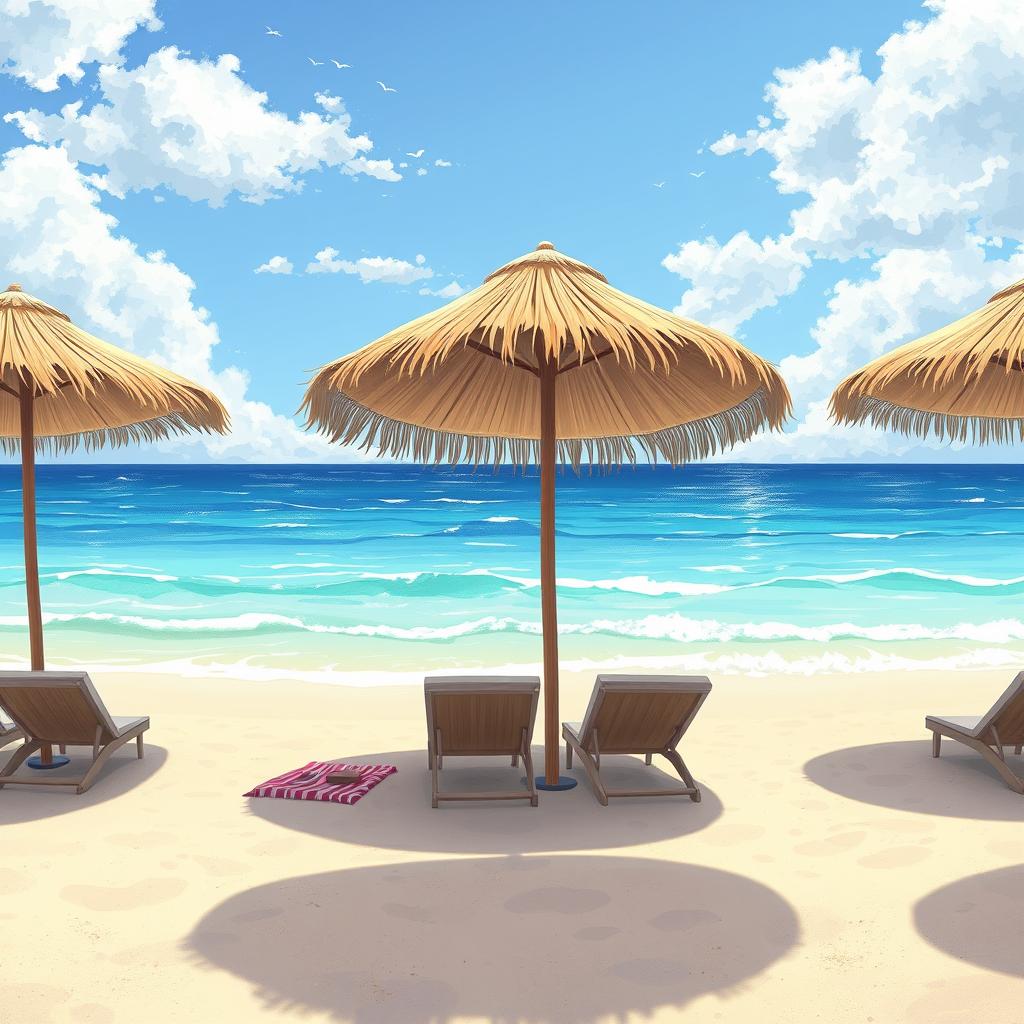 Download Anime Sandy Beach With