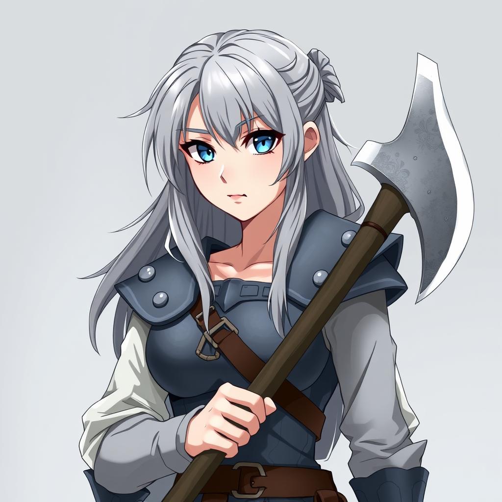 Download Anime Single Female Viking