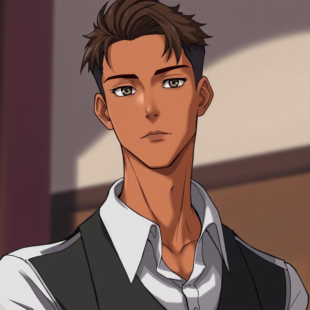 Download Anime Skinny Man Tanned