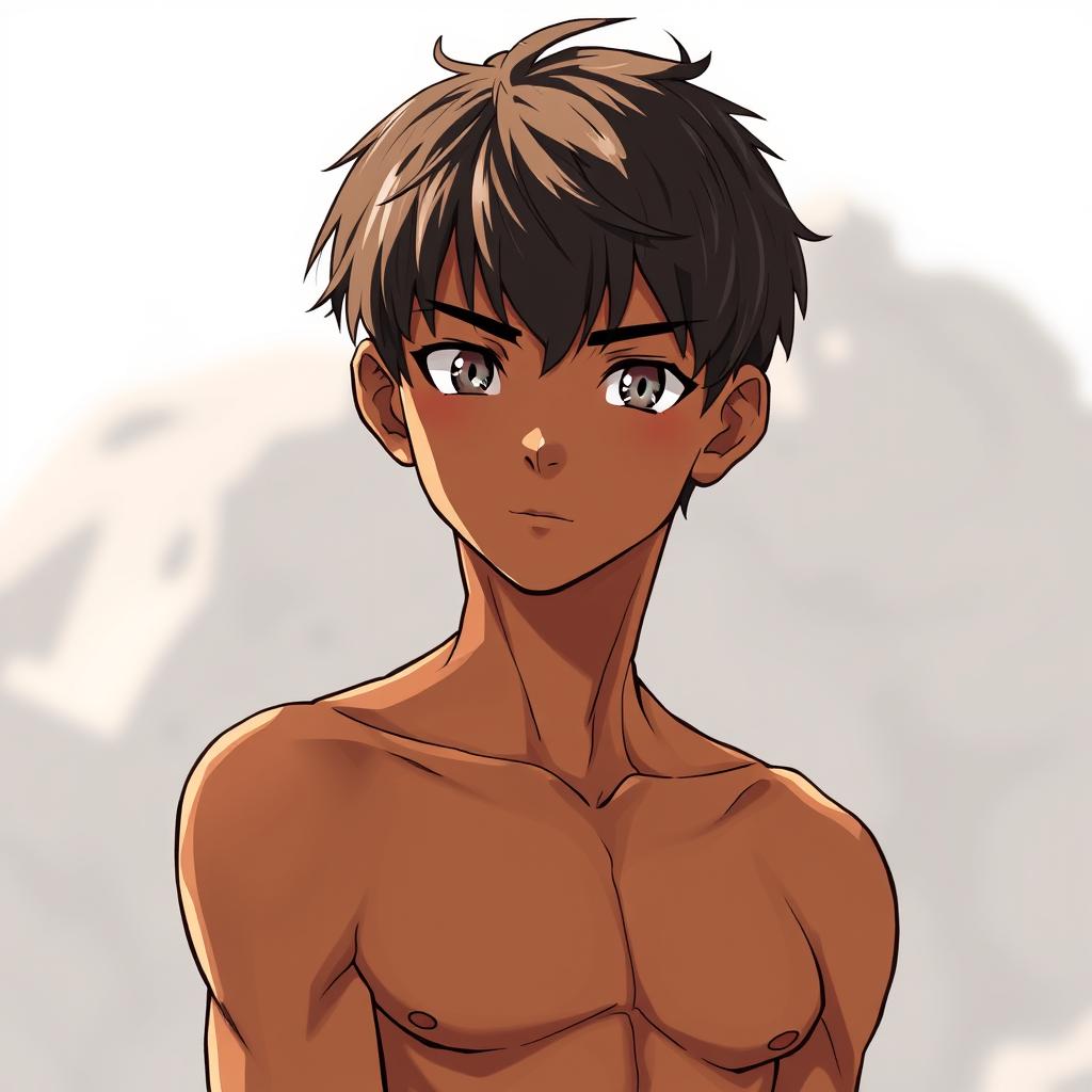 Download Anime Skinny Man Tanned