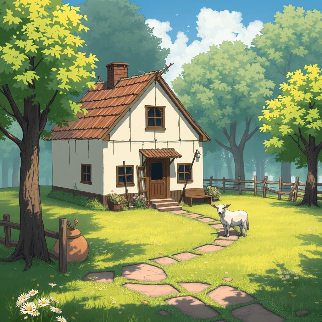 Download Anime Small Farmhouse