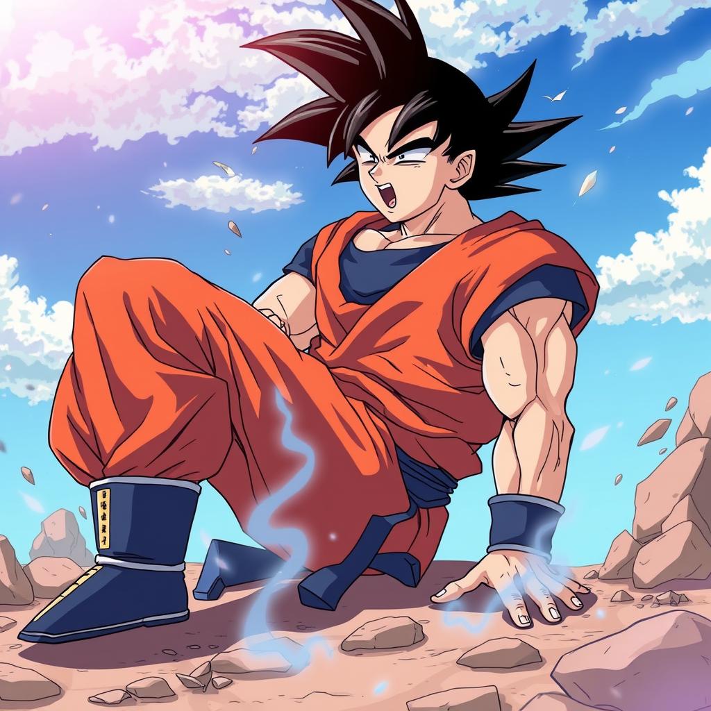 Download Anime Son Goku Tries