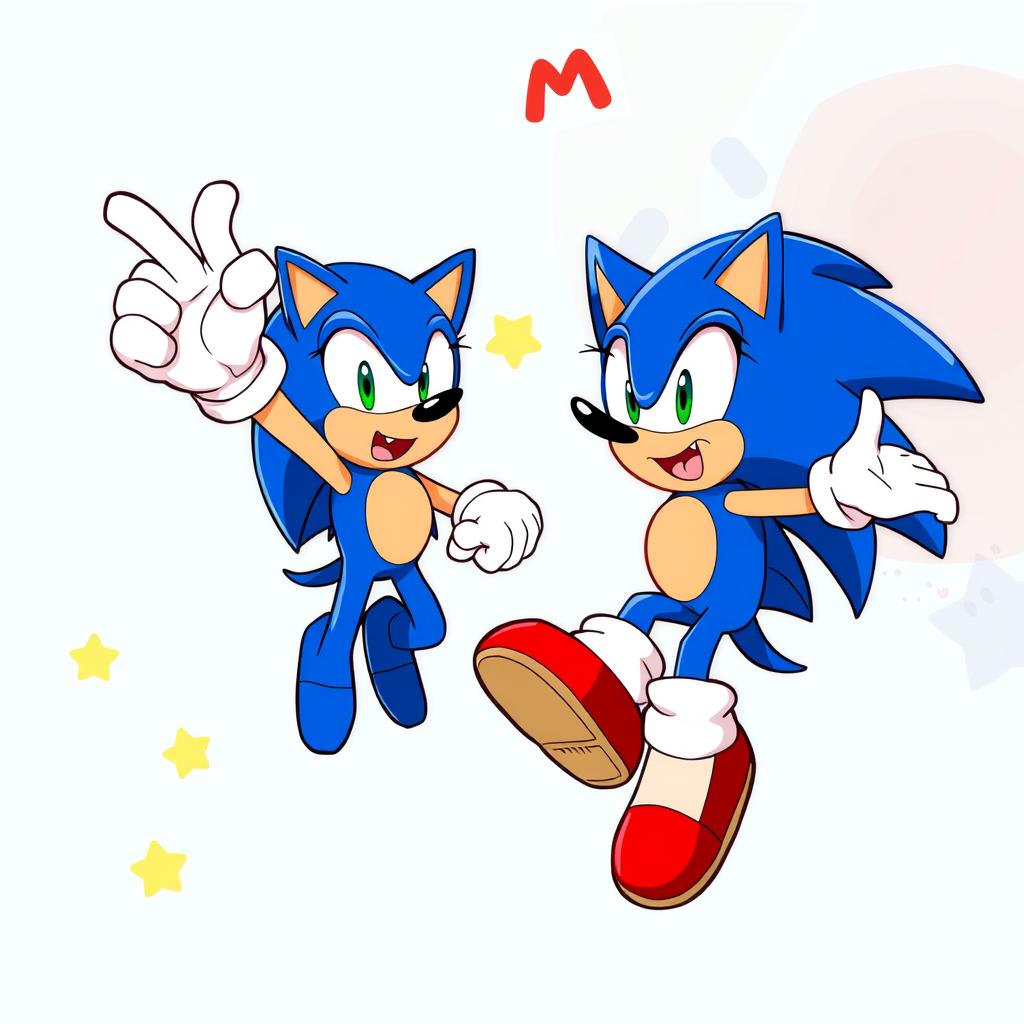 Download Anime Sonic Wedgies Mario