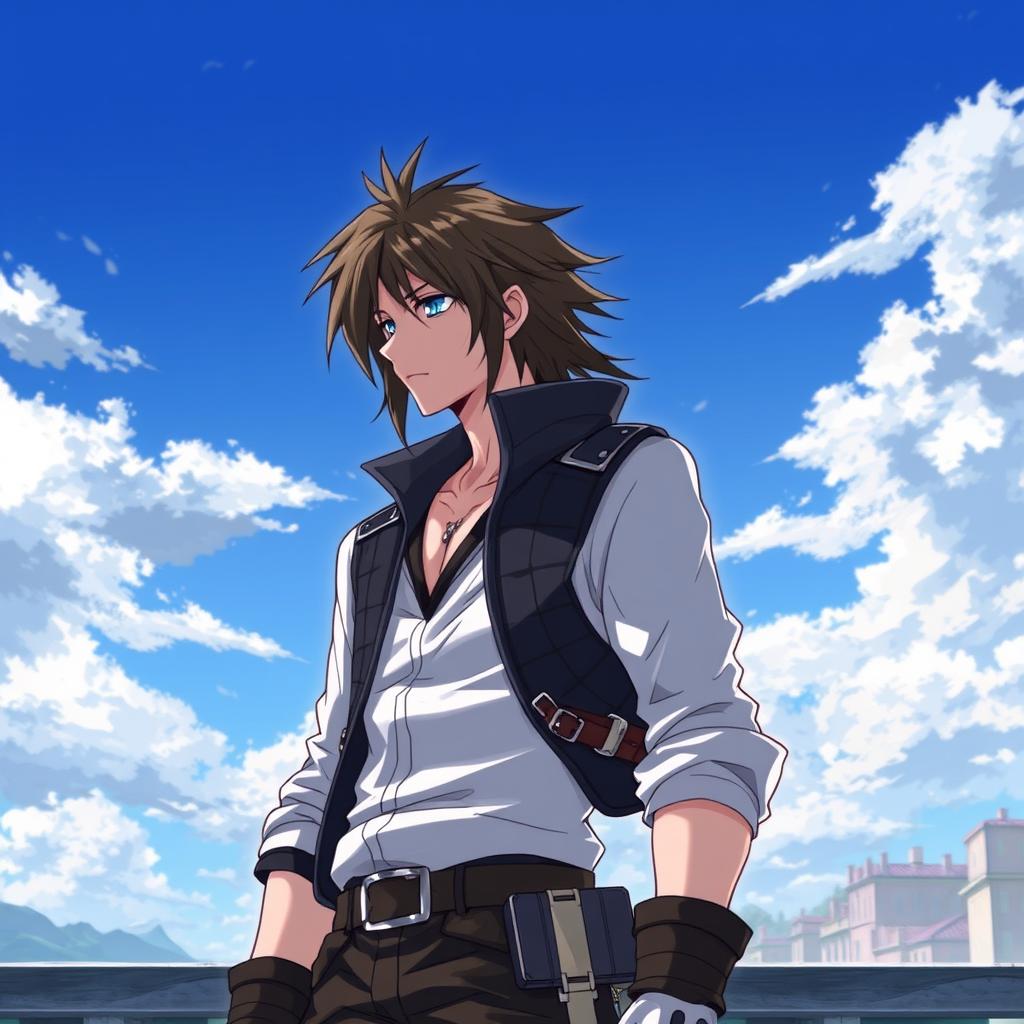 Download Anime Squall Leonhart In