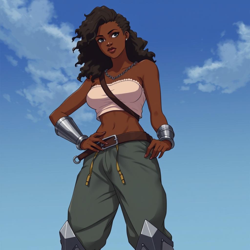 Download Anime Tall African American