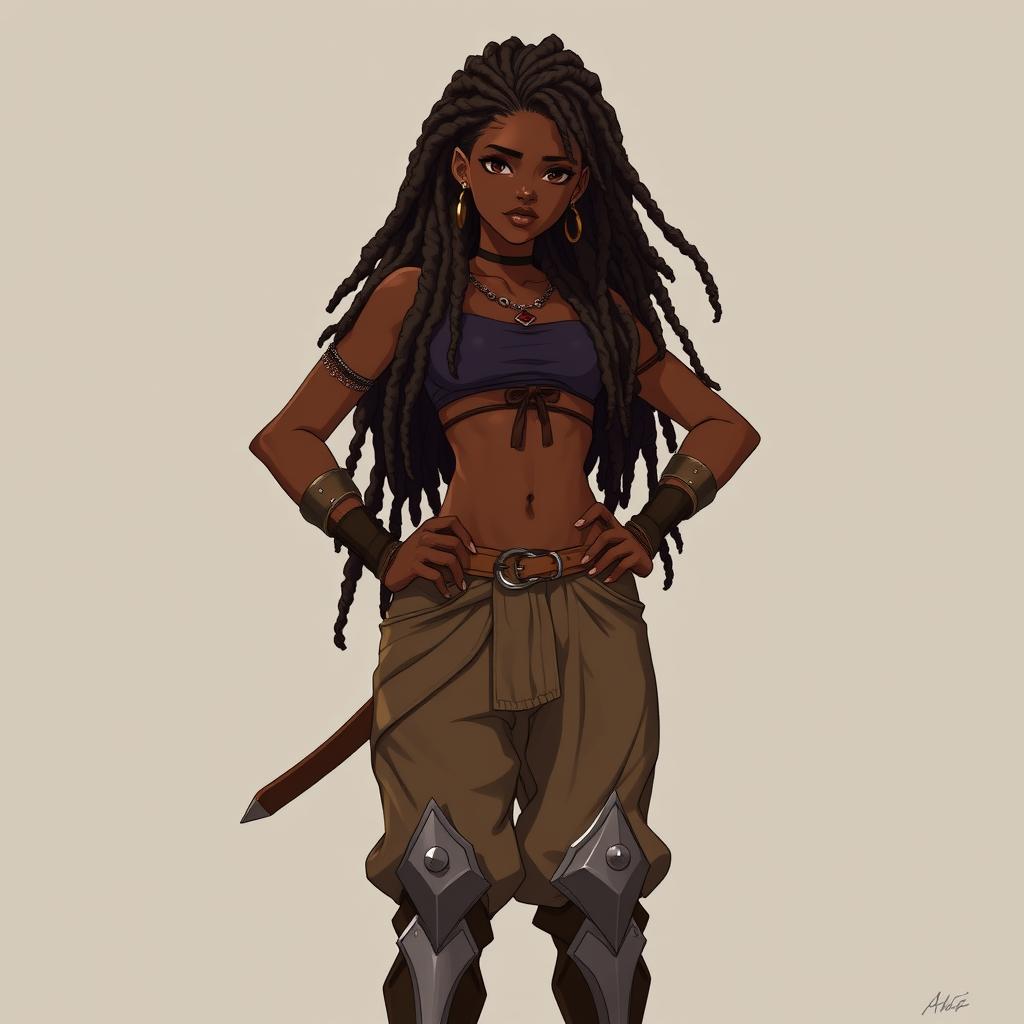 Download Anime Tall African American