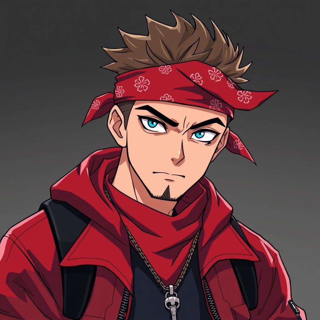 Download Anime Thug With Red