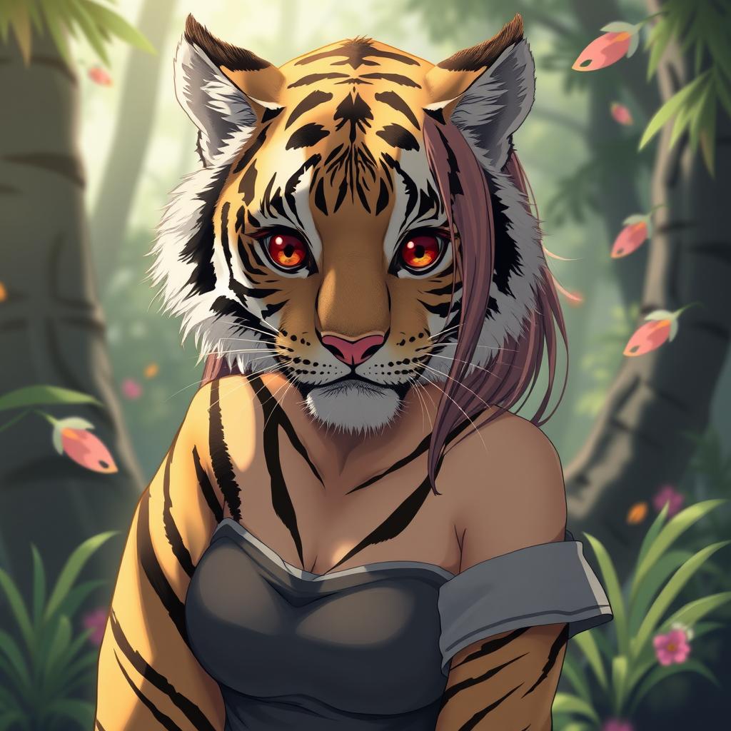 Download Anime Tiger A Girl