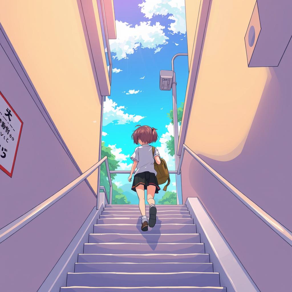 Download Anime Walking Down A