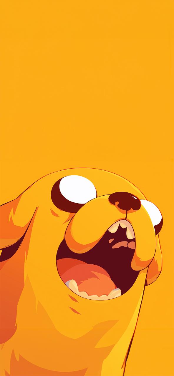 Download Adventure Time Jake The Dog Yellow Aesthetic