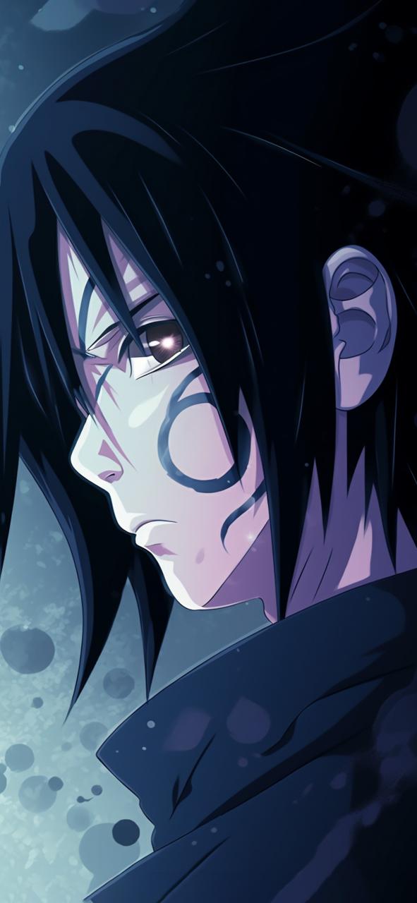 Download Naruto Sasuke Uchiha Blue