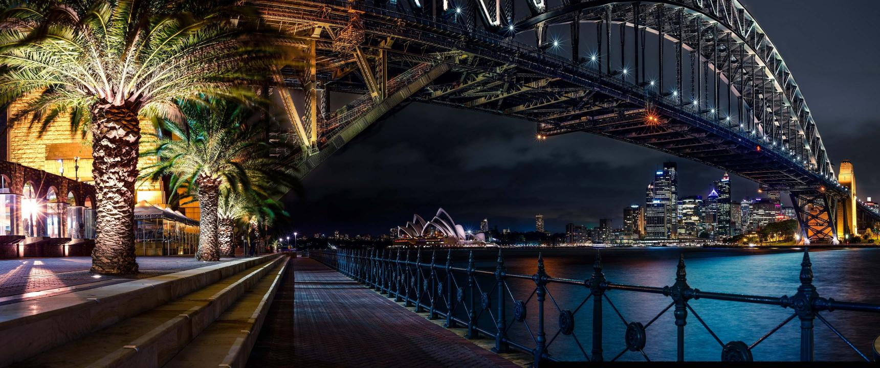 Download 3440x1440 px skyline Sydney