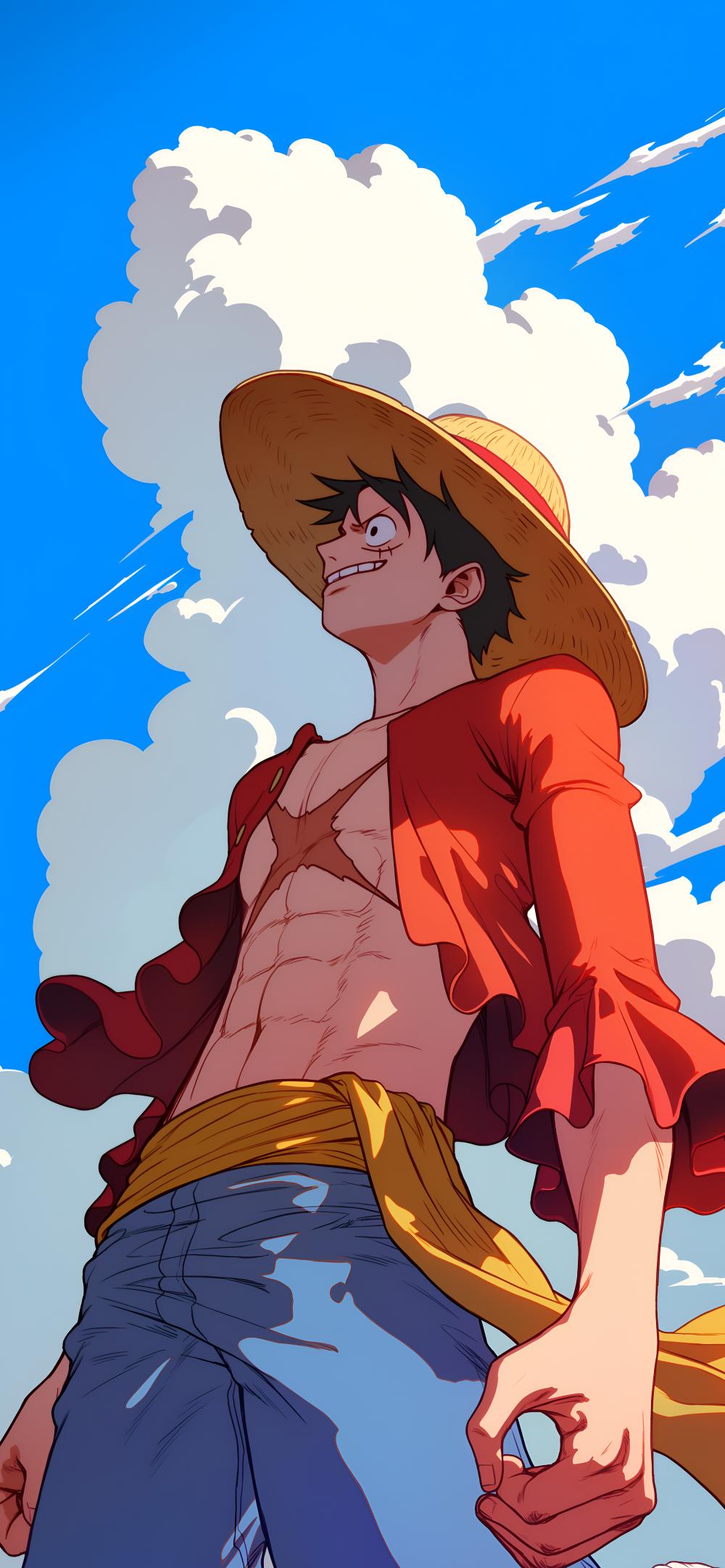 Download One Piece Luffy Straw Hat Pirate