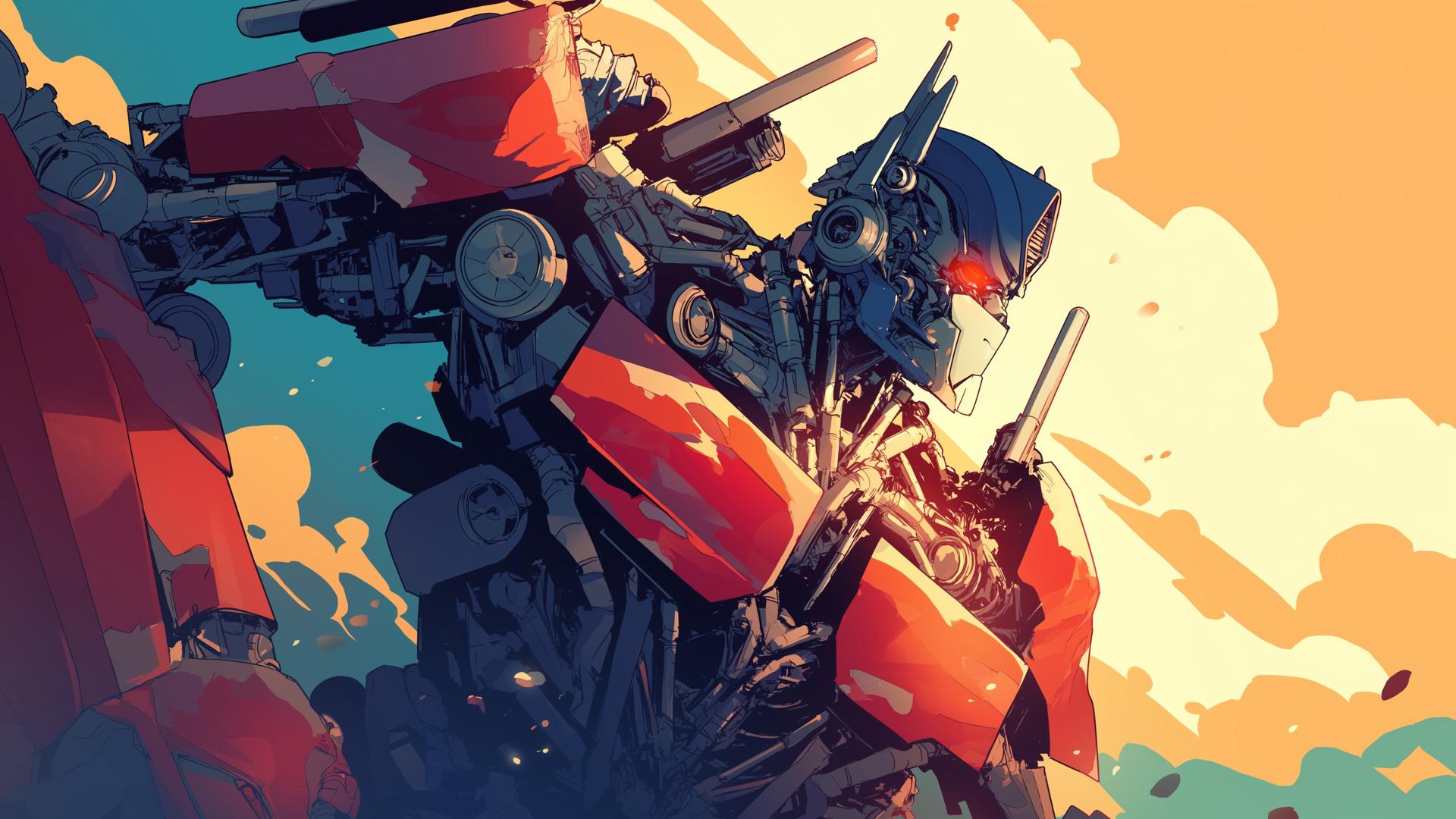 Download Optimus Prime Transformers Robot Leader Desktop Wallpaper