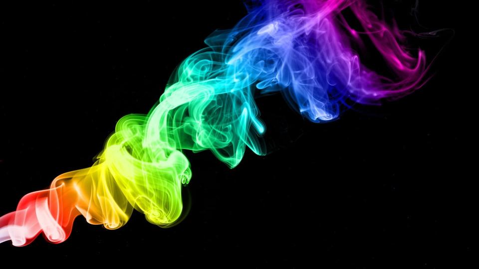 Download rainbow color smoke