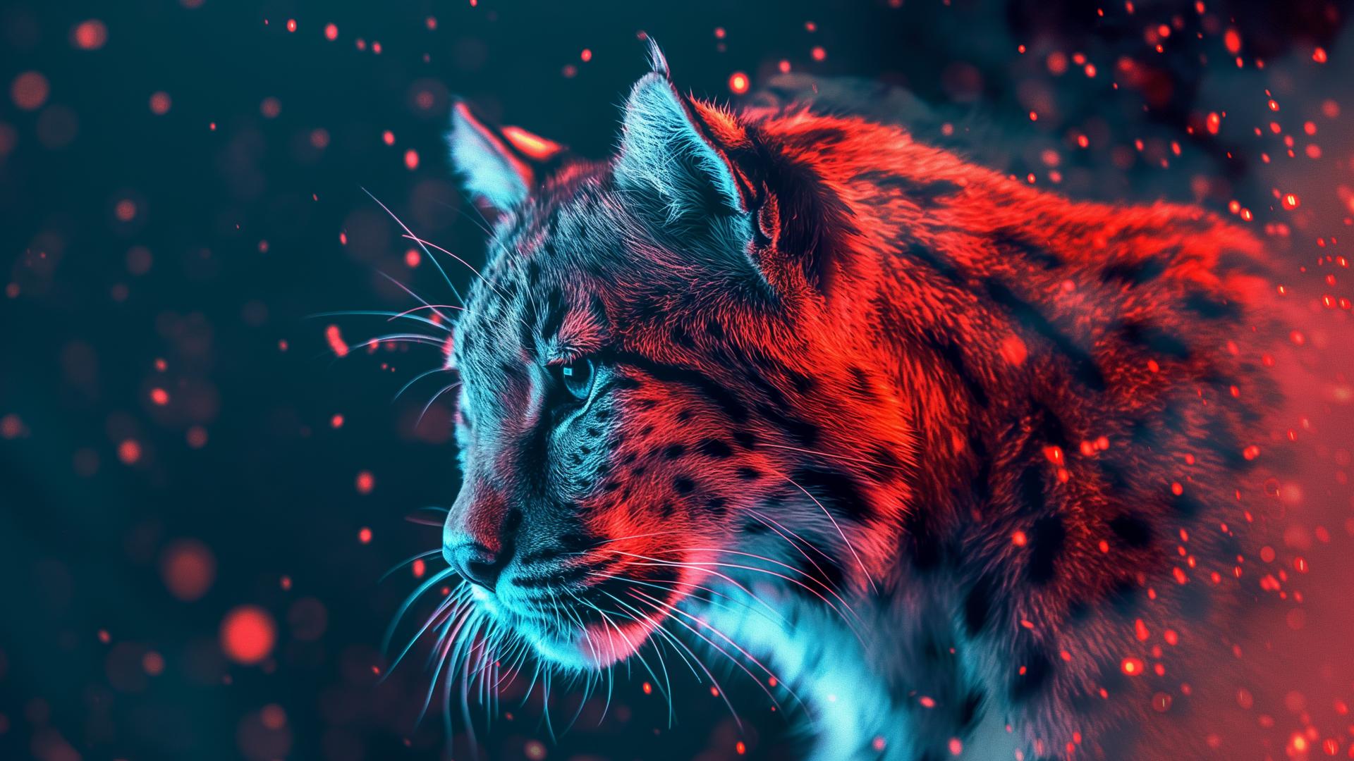 Download Neon Lynx Night Hunt Desktop