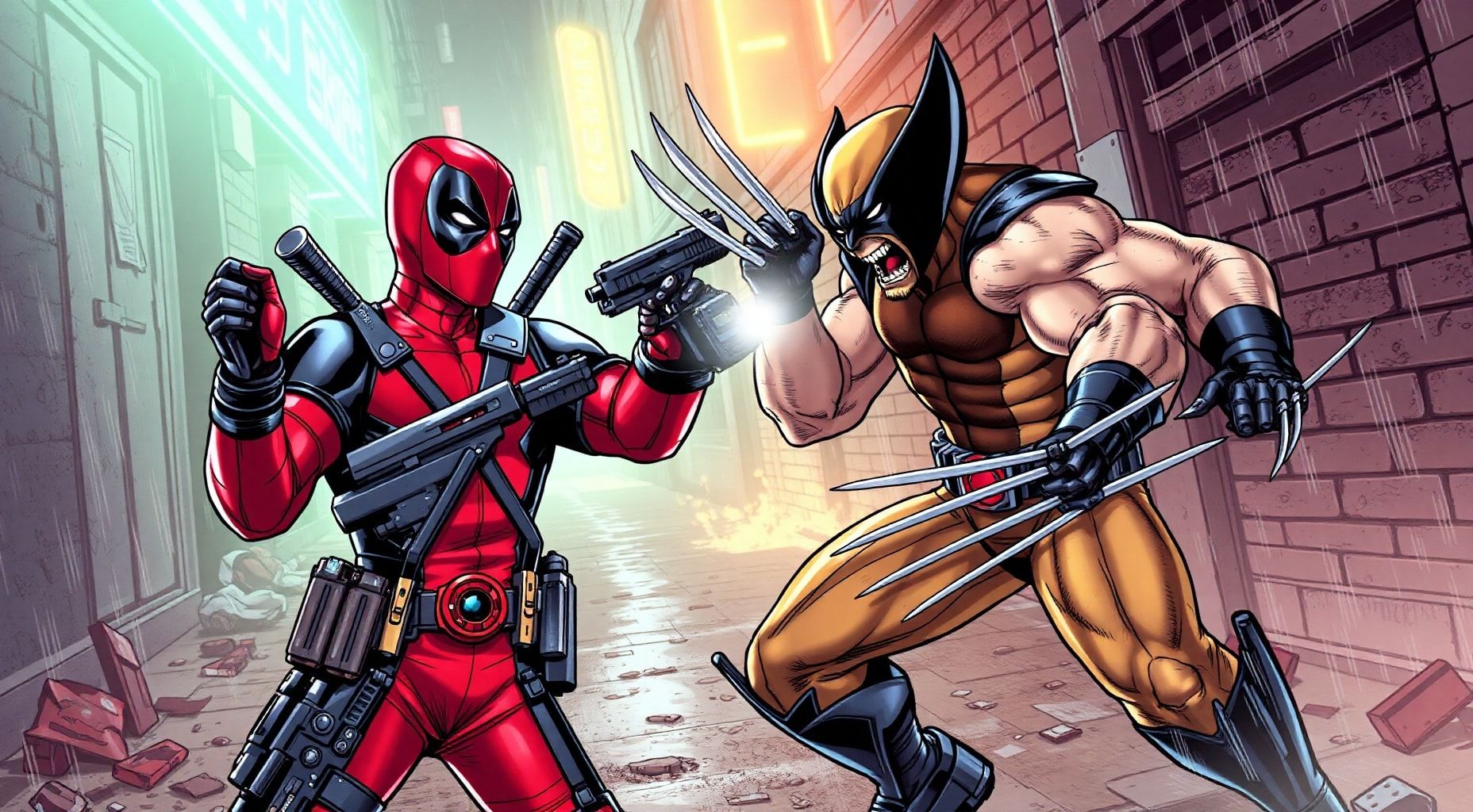 Download Deadpool Vs Wolverine