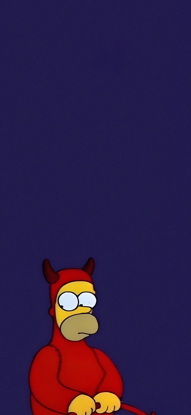 Download Simpsons Shy Homer Devil