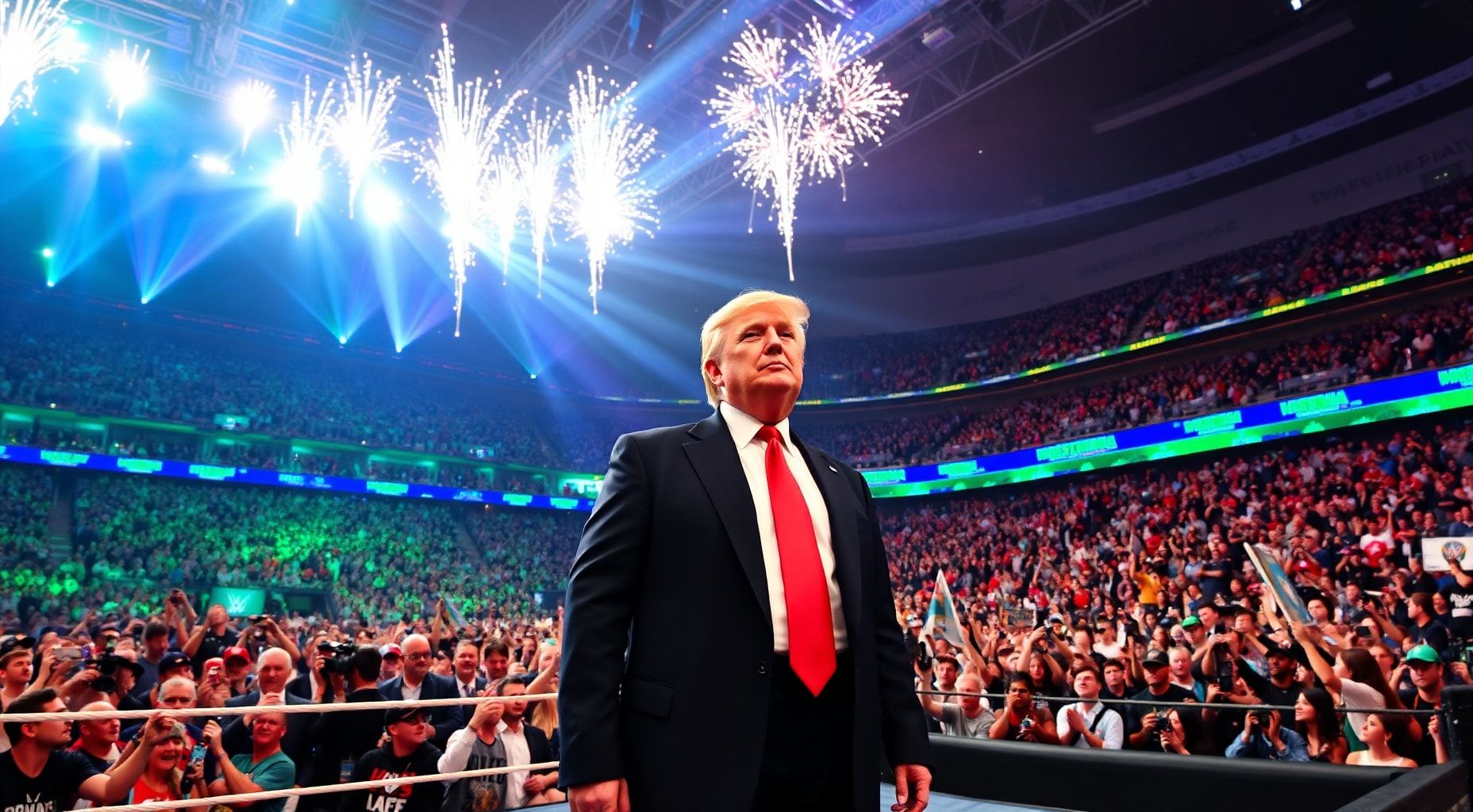 Download Donald Trump Main Event Wrestlemania