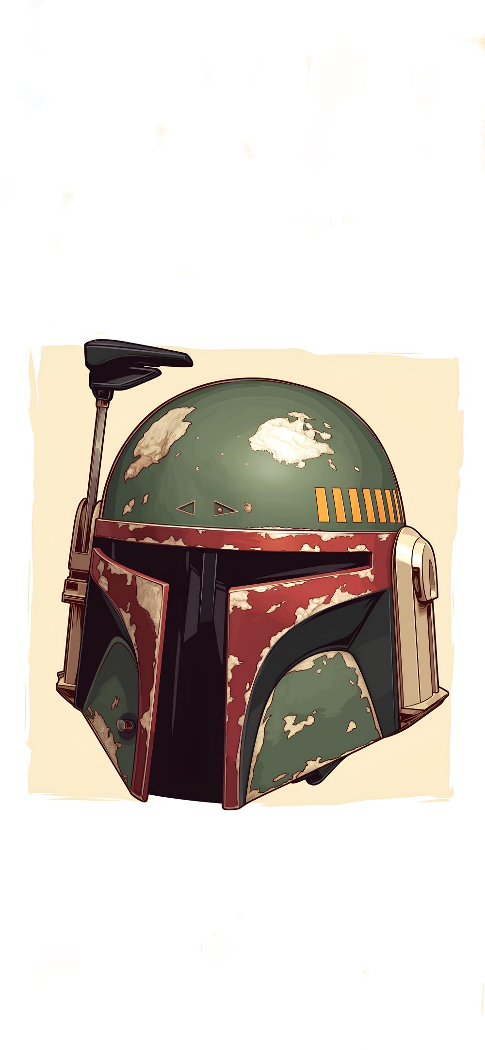 Download Boba Fett Helmet Artwork