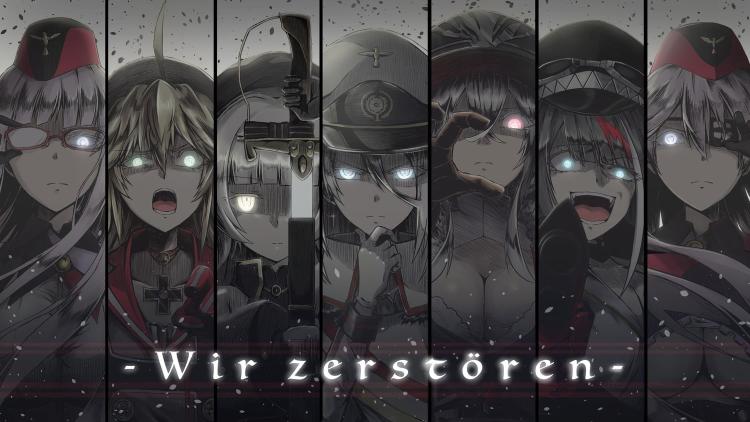 Download anime character wallpapr Tirpitz