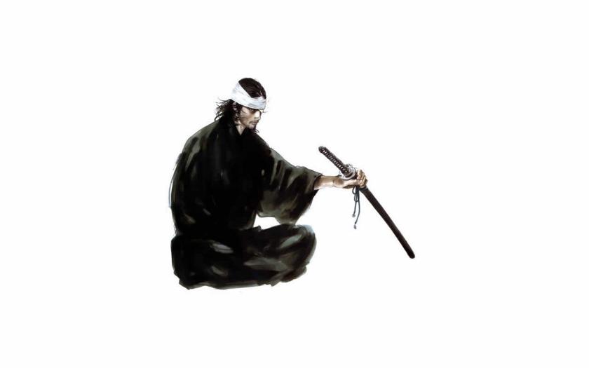 Download black katana sword Vagabond