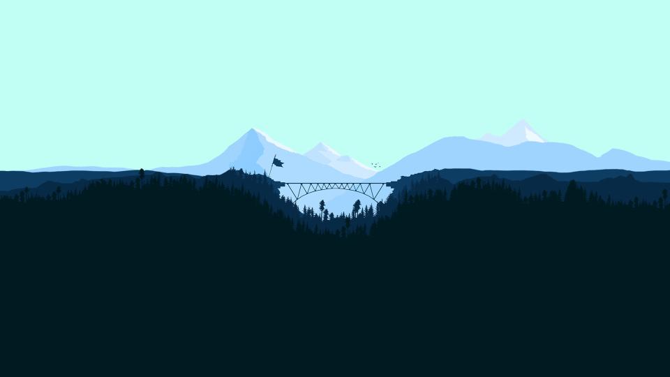 Download icy mountain animated illustration