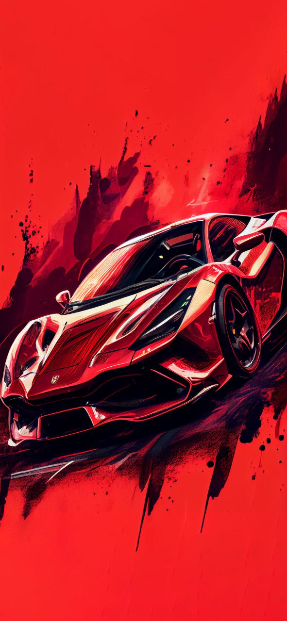 Download Ferrari F8 Tributo Red