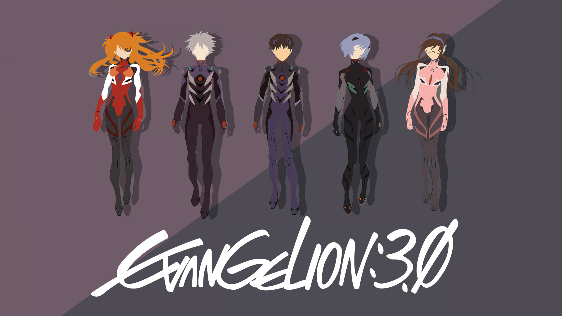 Download Evangelion Pilots Minimalist