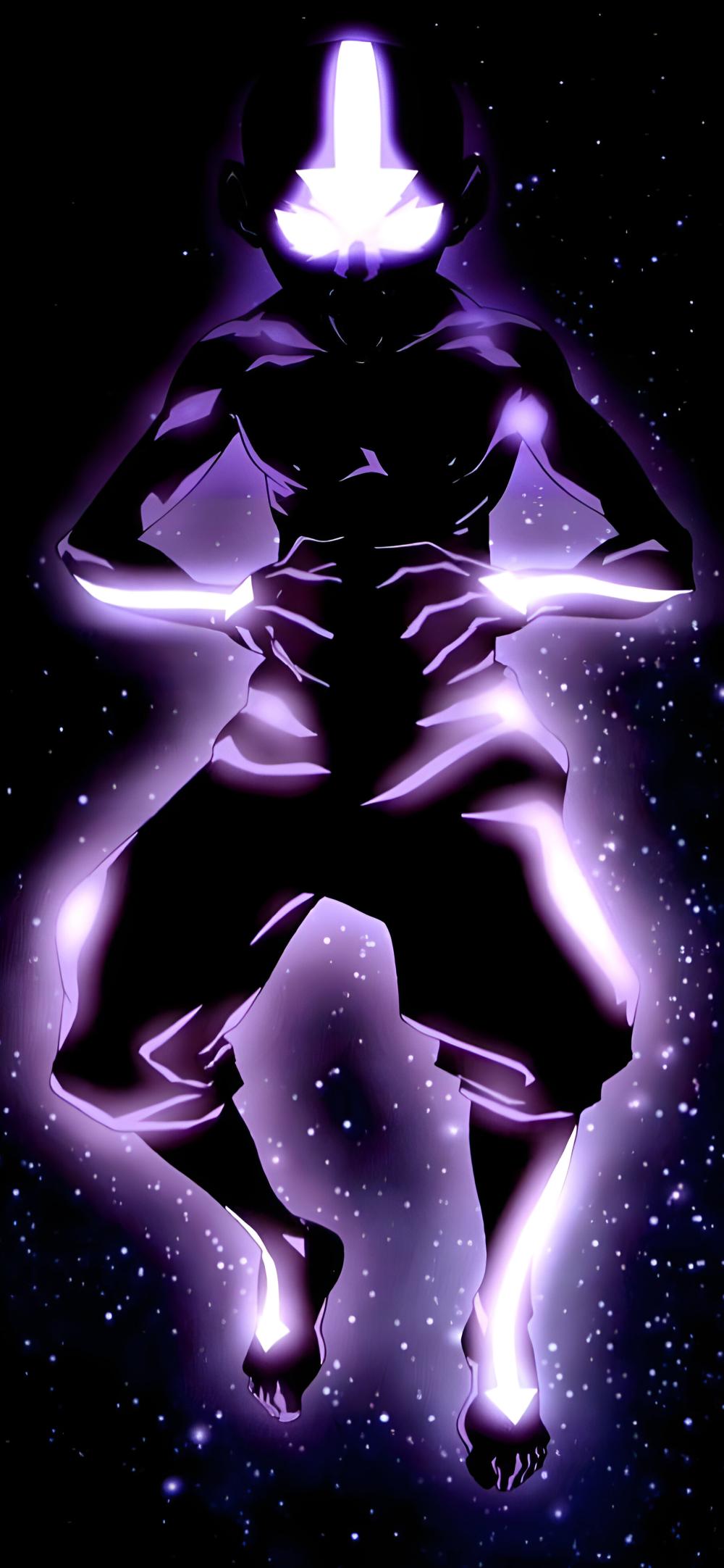 Download Avatar Aang Cosmic Energy