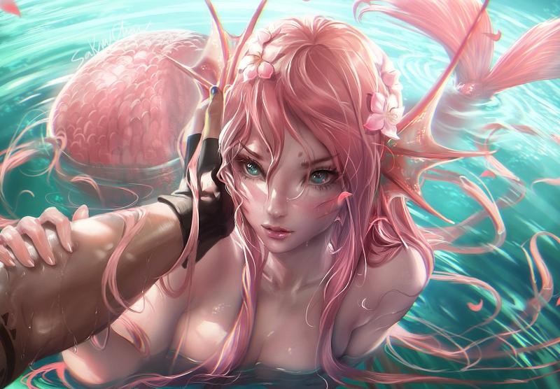 Download anime anime girls mermaids