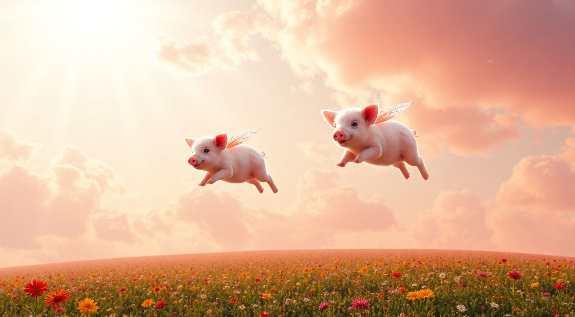 Download Flyign Piglets